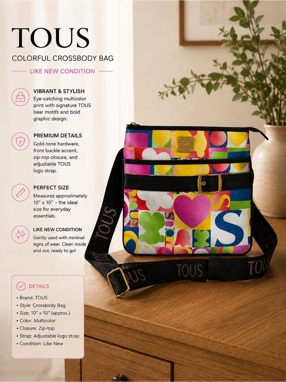 TOUS Multicolor Crossbody Bag